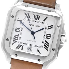 CARTIER Santos de Cartier LM WSSA0018 Data Quadrante Argento Automatico Uomo_908668
