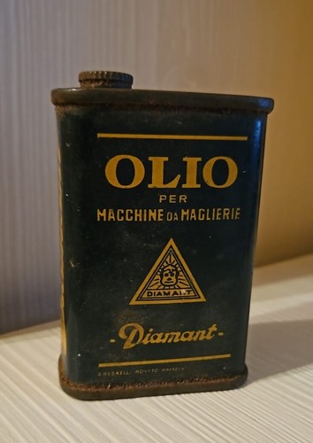 Latta litografata olio - latta,