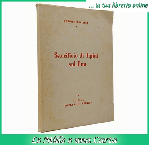 Libro sacrificio alpini - libro,