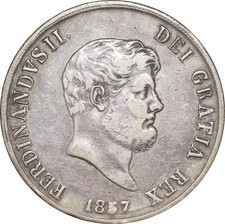 Italie - Ferdinand II, Piastre