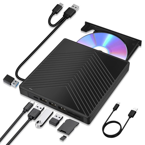 Lecteur dvd externe en 1 - dvd, 7