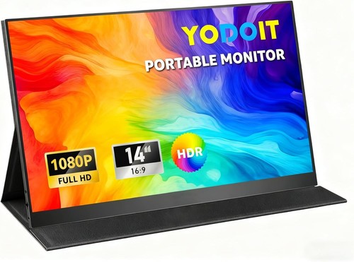 Yodoit monitor portatile - monitor, 14"