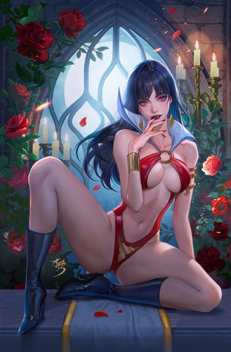 Vampirella fan yang cover - vampirella, #1