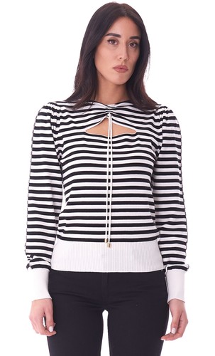 Maglia twinset rigata - twinset, con