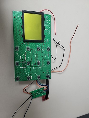 Scheda controllo display - di,