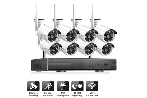 Kit videosorveglianza 8 - kit,