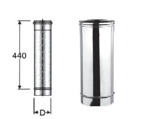 Tubo stufa pellet camino - tubo,