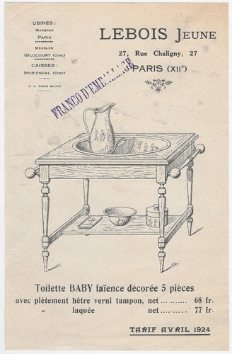 Lebois jeune tarif avril - tarif,