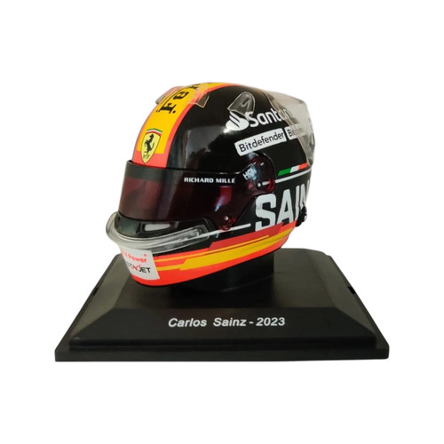 Carlos sainz mini - mini, casco