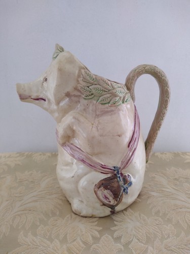 Ancien pichet cochon au - ancien,