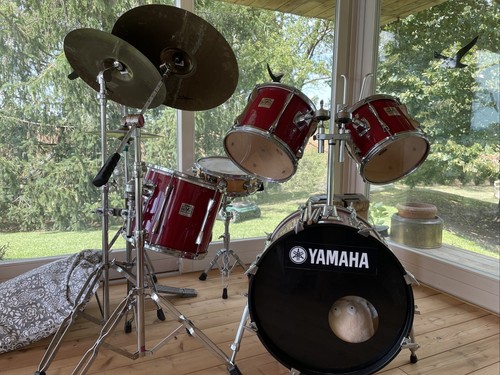 Batteria acustica yamaha - batteria,