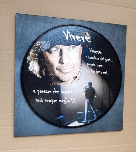 Quadro vinile omaggio - omaggio, vasco