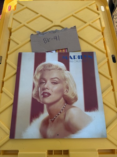 Calendario marylin monroe 1986 - monroe,