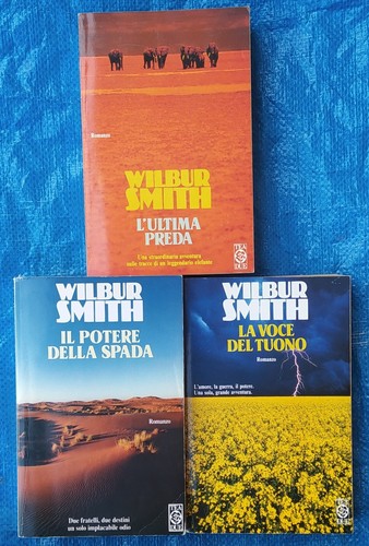 Blocco libri wilbur smith - blocco,