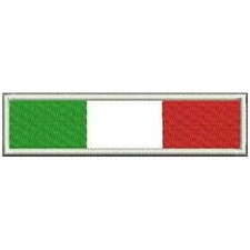 Patch bandiera italia cm 10 - bandiera,