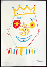 Pablo picasso litografia coa - pablo,