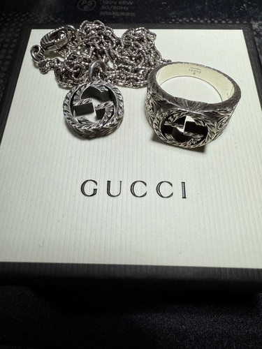 Gucci set anelli collana - set, e