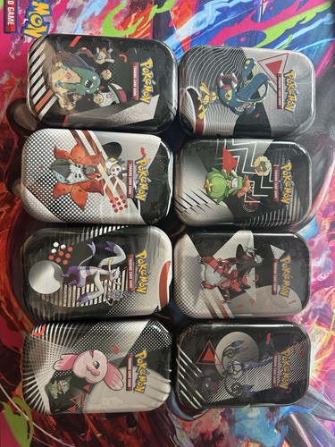 Pokemon mini tin bianco - pokemon, nero
