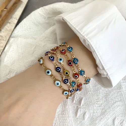 Bracciale trendy nazar amuleto - bracciale,