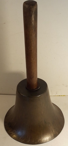 Antica campana bronzo con - campana,