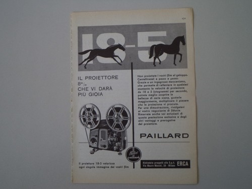 Advertising pubblicità 1960 - advertising,