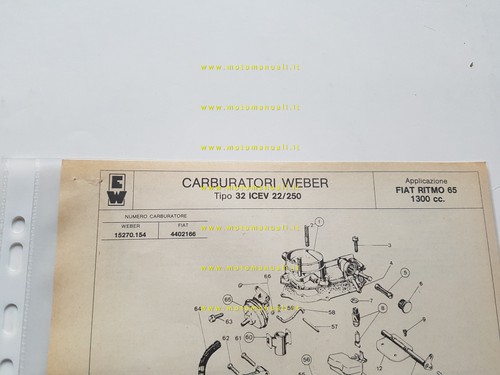Weber carburatore icev - weber,