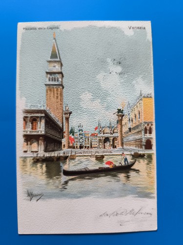 Venezia piazzetta dalla laguna - dalla,