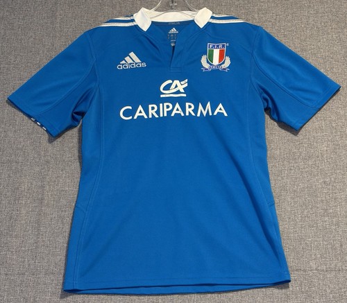Adidas italia fir rugby maglia - fir,