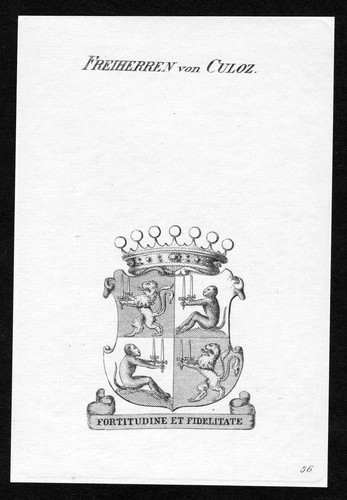 1820 culoz stemma nobiliare - 1820,