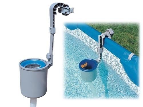 Skimmer parete con - a, cestello