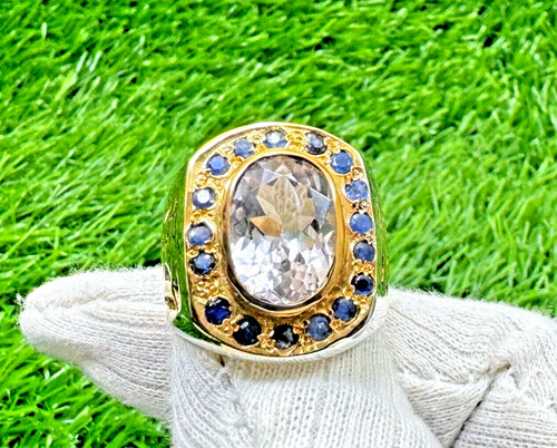 Anello topazio imperiale - topazio,