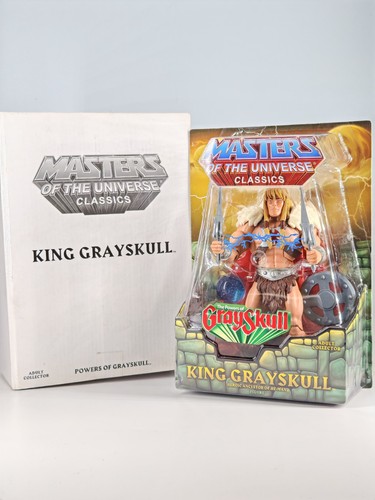King grayskull misb motuc - king,