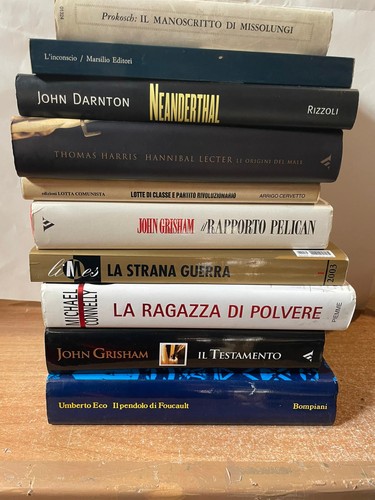 Libri vari offerta volumi - libri, 10