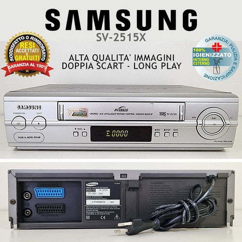 Videoregistratore vhs samsung - videoregistratore,