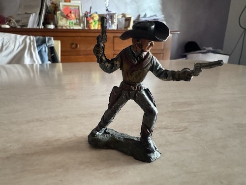 Soldatino gomma cow boy - soldatino, cow-boy