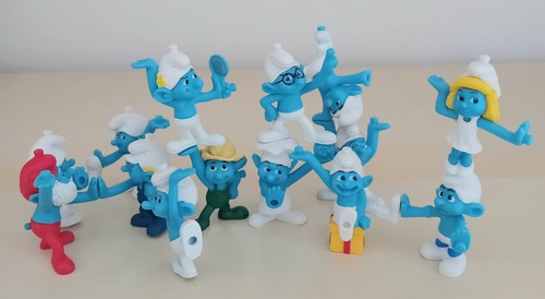 Smurfs puffi tedeschi steck - smurfs:, "steck