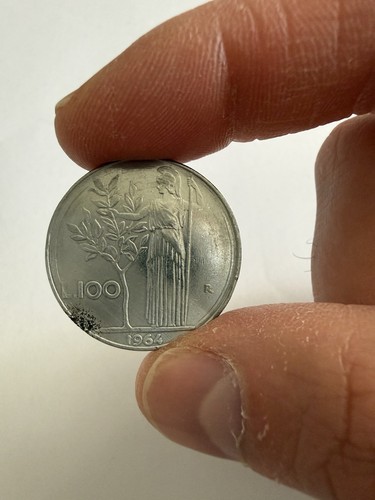 Moneta rara della repubblica - rara,