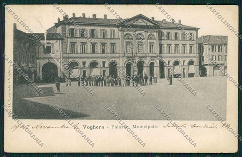 Pavia voghera cartolina qk4900 - pavia,