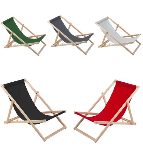 Sedia sdraio legno di - in,
