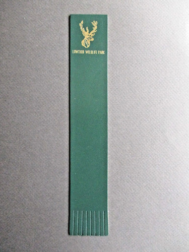 Leather bookmark lowther - bookmark,