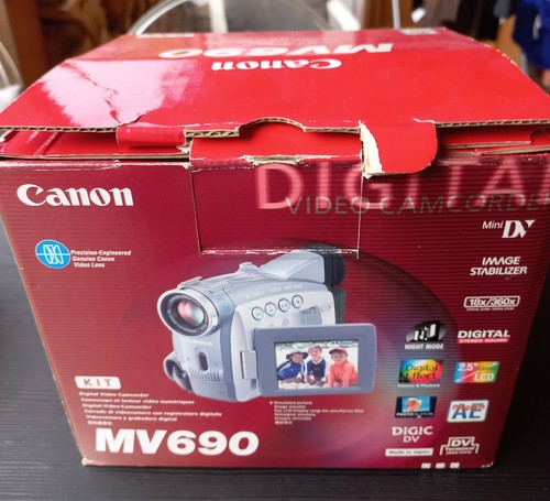 Canon mv690 con - con, libretto