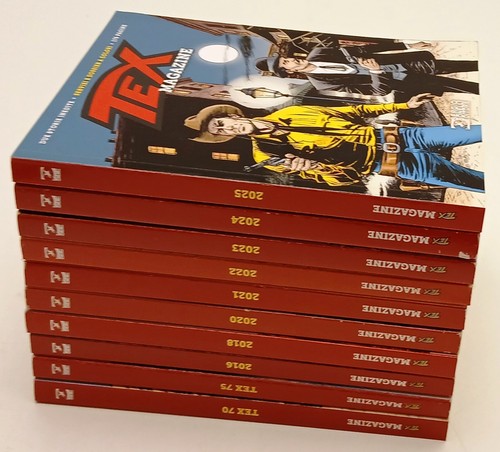 Tex magazine albi - tex, 10