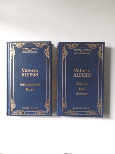 Due volumi vittorio alfieri - due,