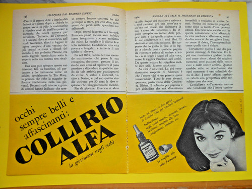Pubblicità advertising 1960 - pubblicitÀ,