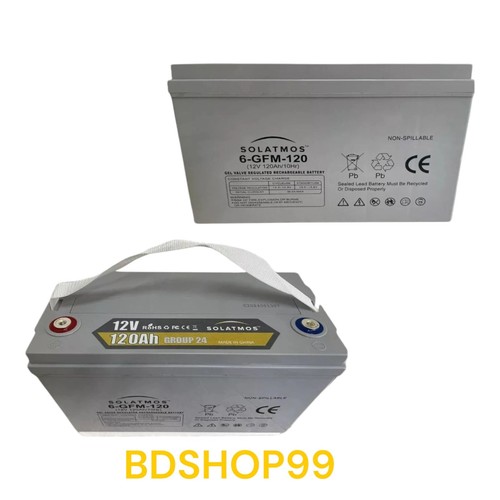 Batteria gel 12v 120 vrla - 120, ah