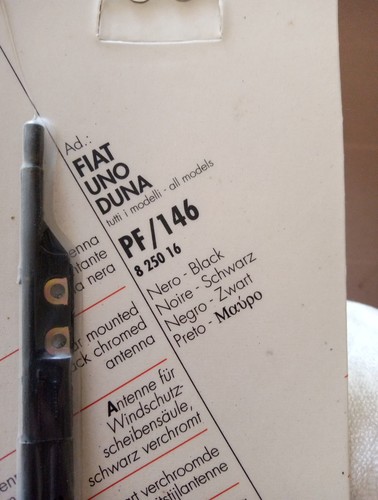Antenna fiat uno duna - fiat,