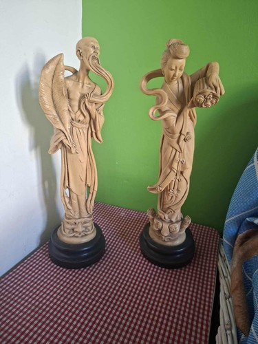 Coppia statuetta cinese - coppia,