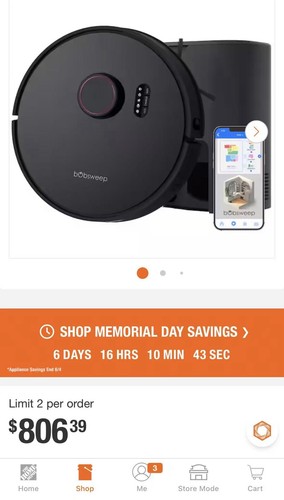 Bobsweep orb robot - bobsweep,