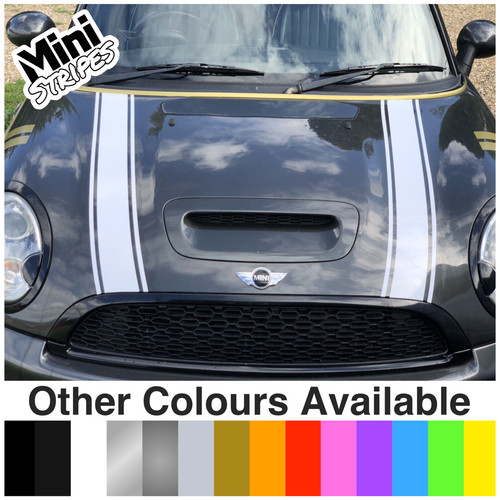 Mini cooper strisce cofano con - mini,