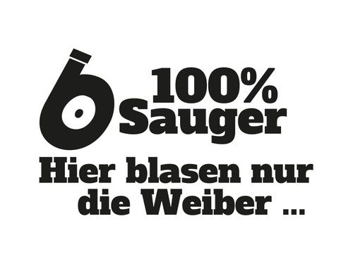 Plott aufkleber 100 sauger - aufkleber,